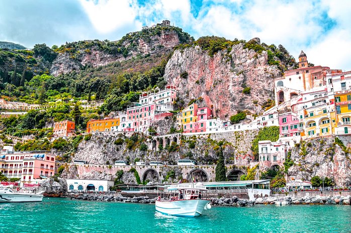 Full-Day Pompeii and Amalfi Coast Day Trip from Rome with Skip-the-Line Tickets