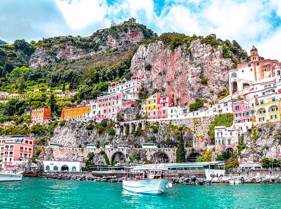 Full-Day Pompeii and Amalfi Coast Day Trip from Rome with Skip-the-Line Tickets