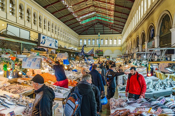 Athens Food Tour with Varvakios Agora Market