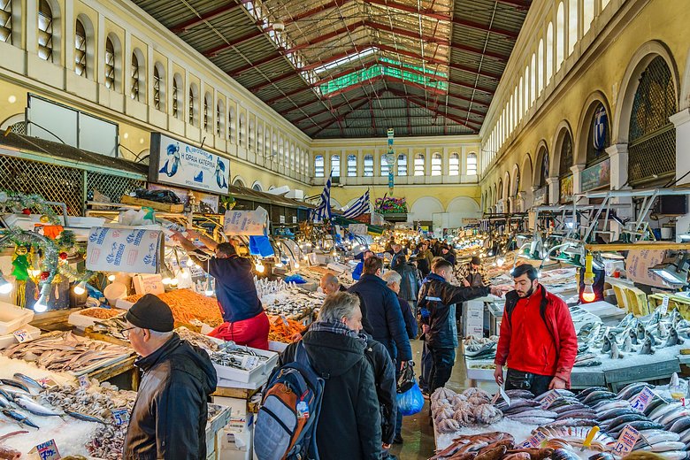 Athens Food Tour: Varvakios Agora Market