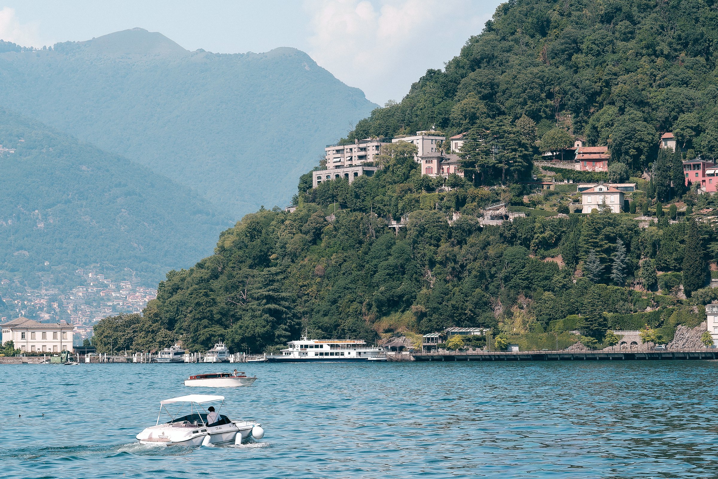 lake como boat tour