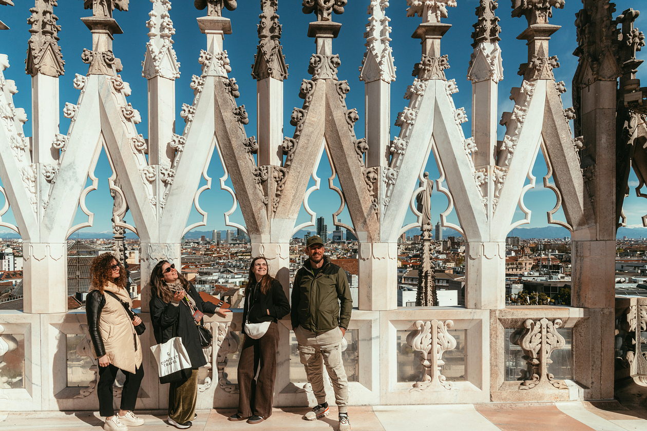 milan duomo cathedral rooftop tour