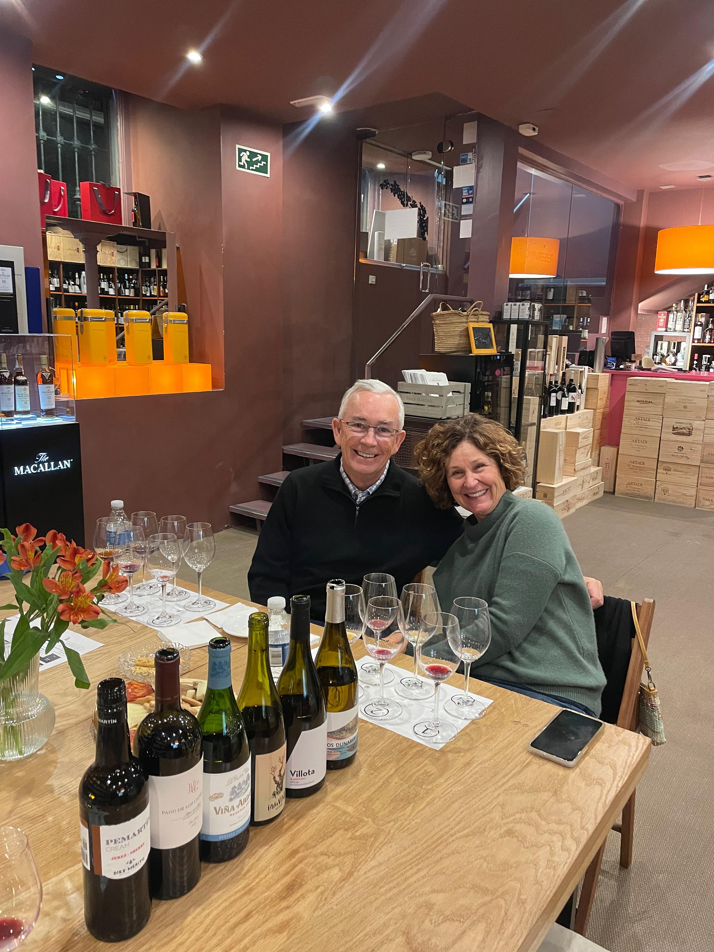 wine tour clients