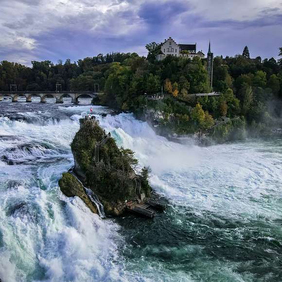 rhine falls tour from zurich