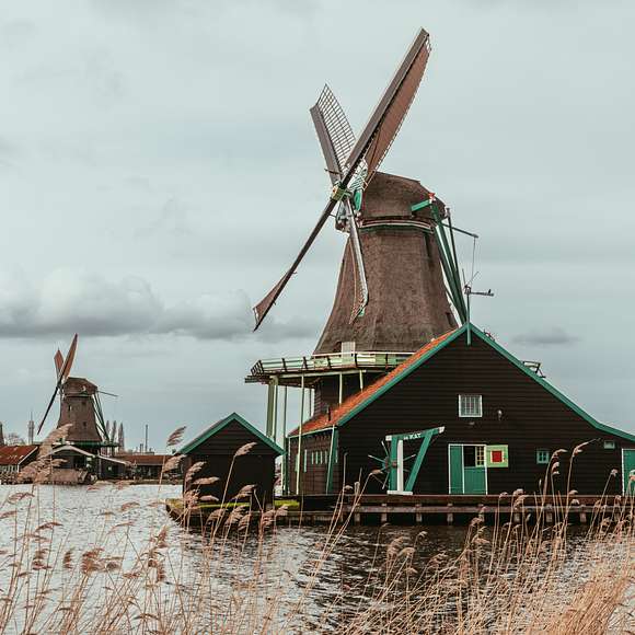 zaanse schans windmills