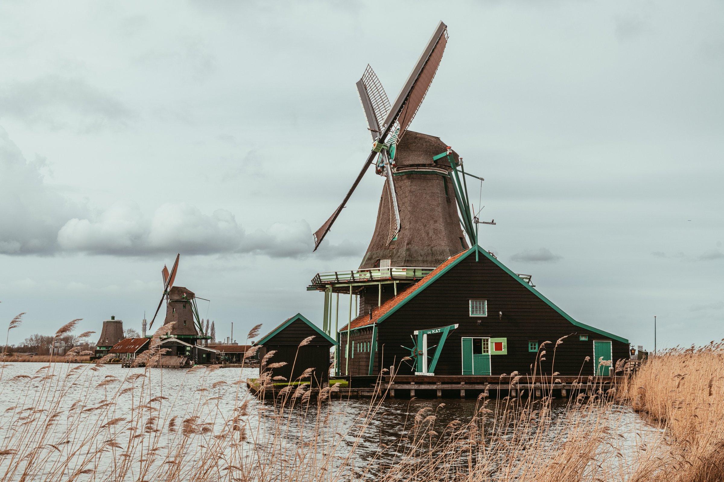 zaanse schans windmills