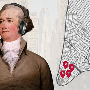 Alexander Hamilton walking tour