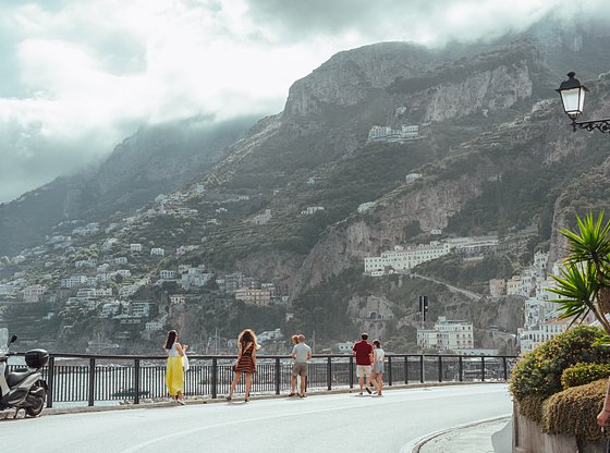 Full-Day Pompeii and Amalfi Coast Day Trip from Naples with Skip-the-Line Tickets