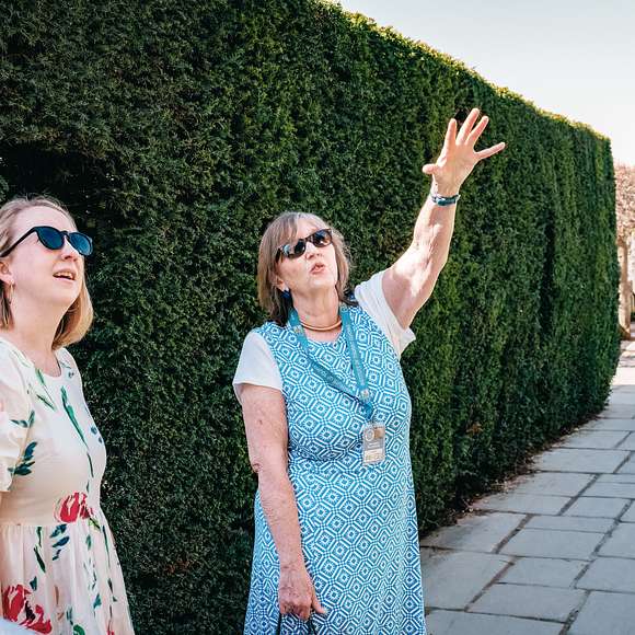 Our expert explaining the architecture