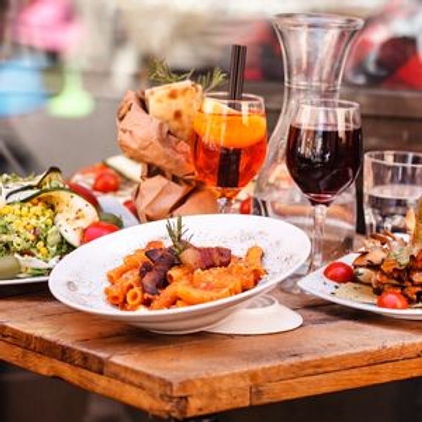 plate of italian food
