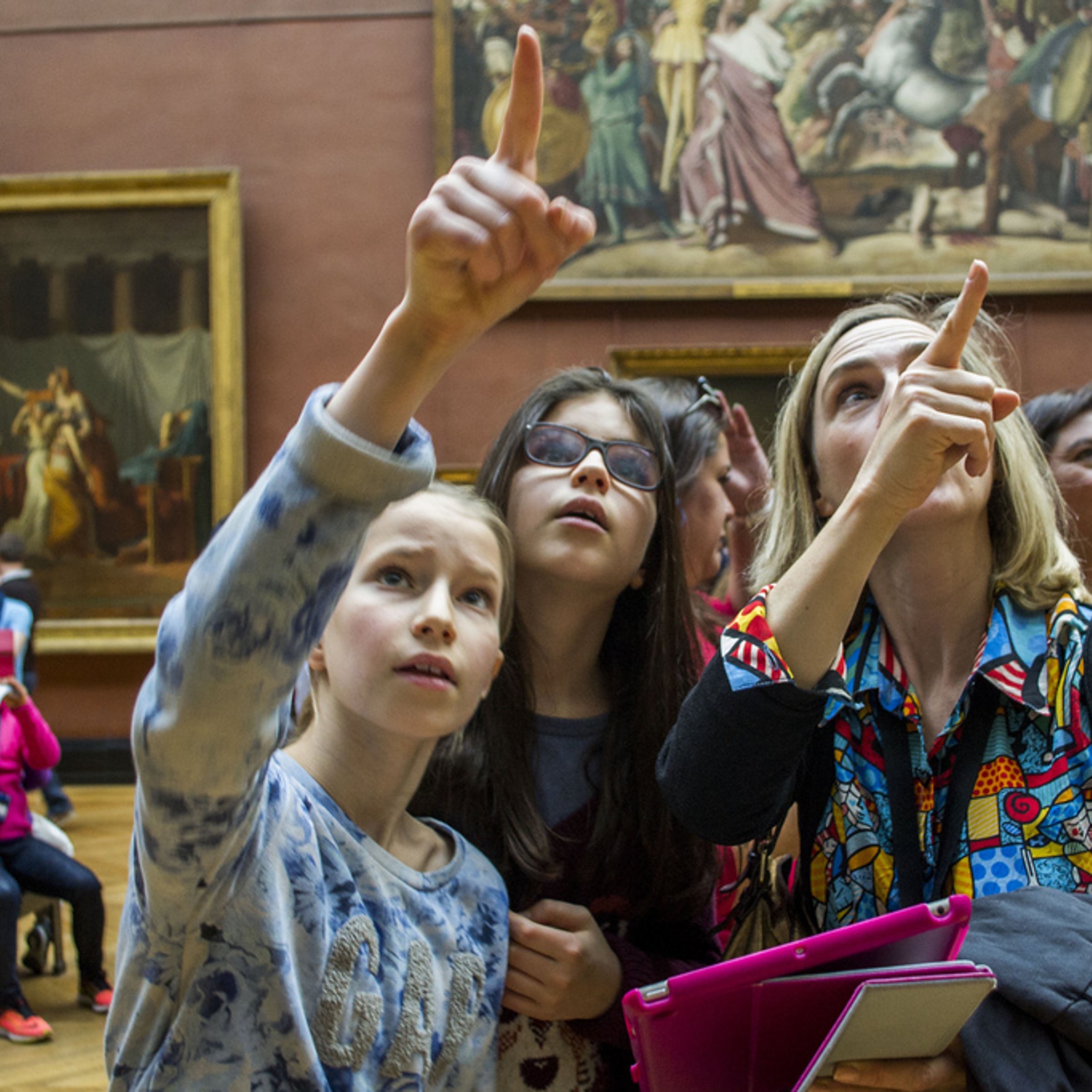 louvre kids tour
