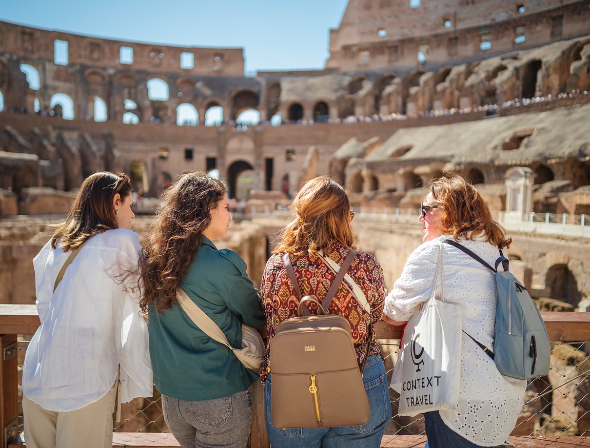 Express Colosseum Tour with Special Access to Arena Floor, Roman Forum and Palatine Hill