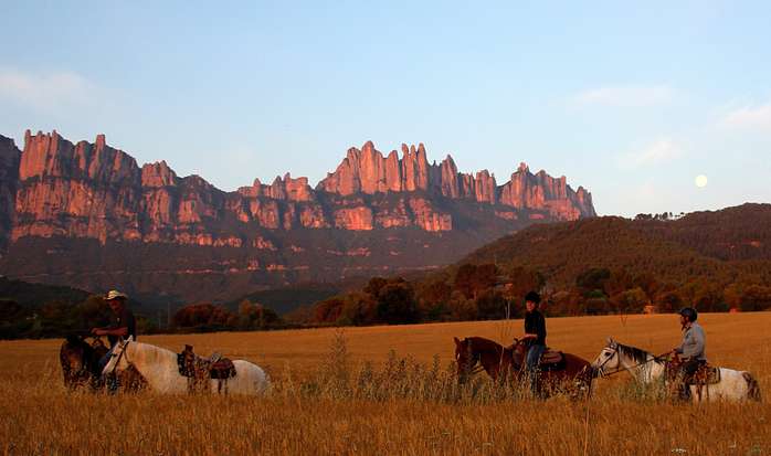 Full-Day Montserrat Day Trip from Barcelona with Horse Riding Experience