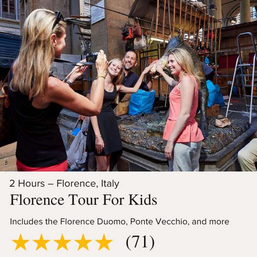 florence tour for kids