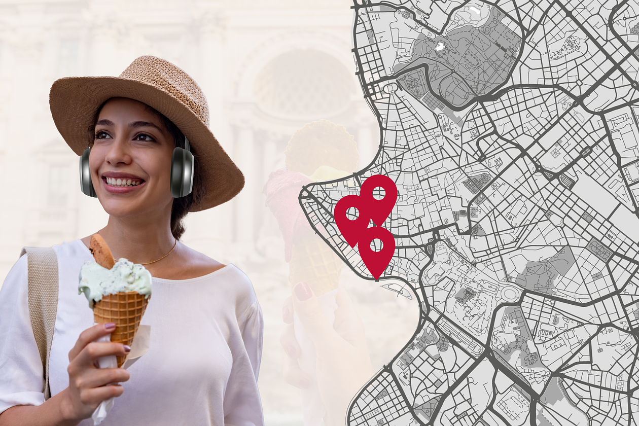 self-guided Rome food tour